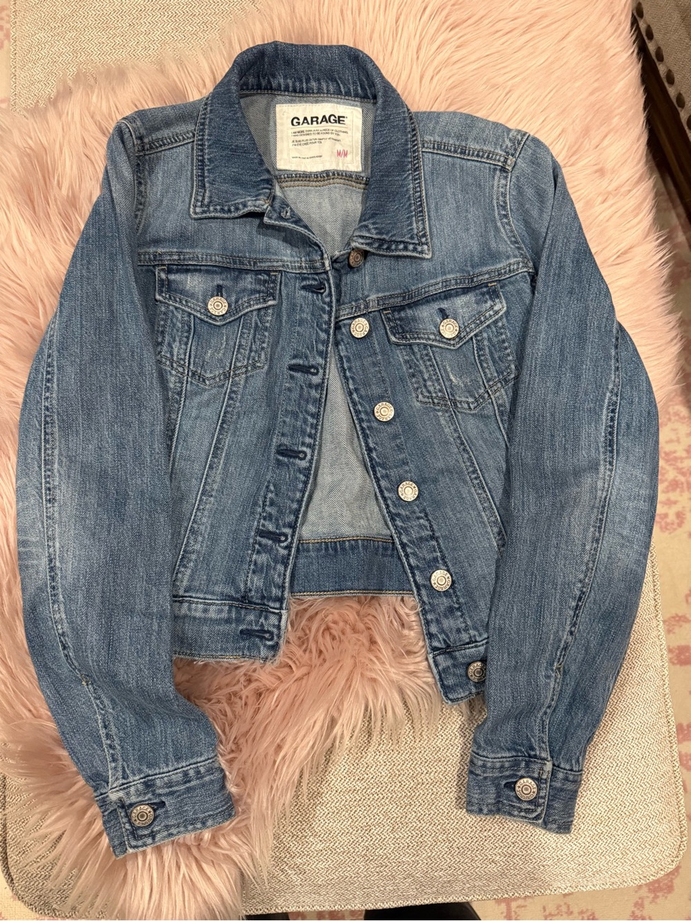 Garage Light Blue Denim Trucker Jacket